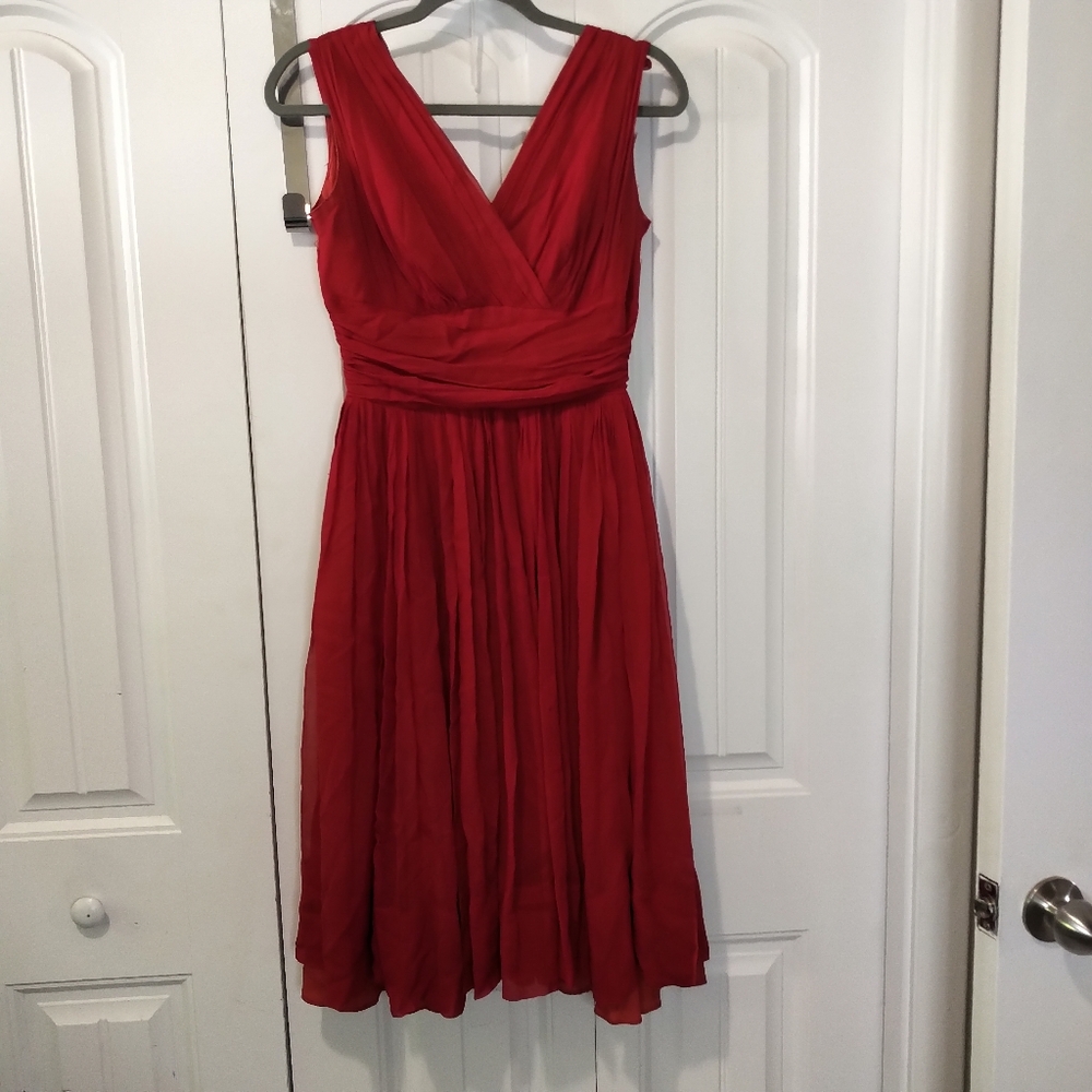 vintage 50's swing dress 1950 retro crepe